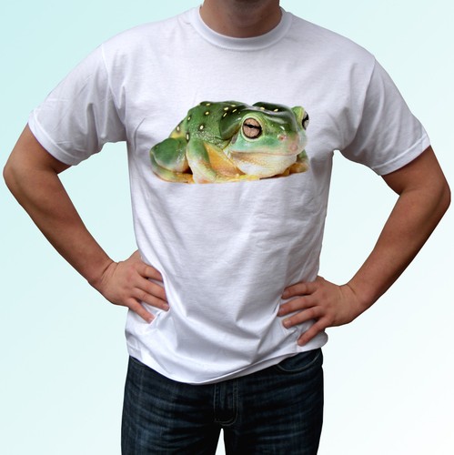Shirt bianca rana maglietta - t-shirt,