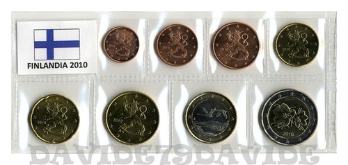 Finlandia 2010 serie euro - finlandia,