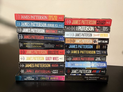James patterson books lot - books, of
