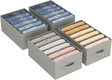 4 Pezzi Organizer Armadio Con