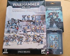 Warhammer 40.000 Space Wolves Combat Patrol Carte Tattiche Upgrades