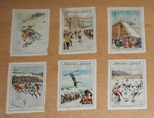 FIGURINE LE COPERTINE DELLA DOMENICA DEL CORRIERE SPORT INVERNALI 1/6 CPL !!!!!