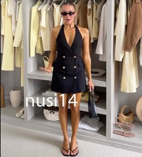 ZARA NEW WOMAN HALTER MINI