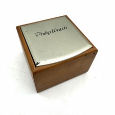 PHILIP WATCH  Vintage Watch Box Scatola per orologio vintage legno