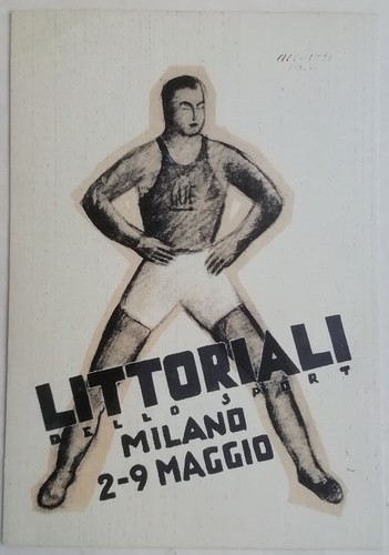 Cartolina littoriali dello - littoriali,