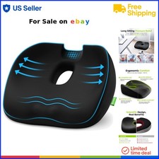 Cuscino Ciambella Memory Foam per Emorroidi Coccige Sciatica Sollievo Gravidanza