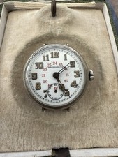 MONTRE DE TRANCHÉE WWI CHRONOMÈTRE 24H WWI TRENCH WATCH  Suisse Switzerland