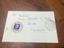 SOLESINO - 1941 - BUSTA PER BENITO MUSSOLINI - PRIMO MINISTRO