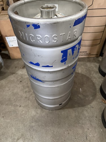 Fusto birra vuoto commerciale