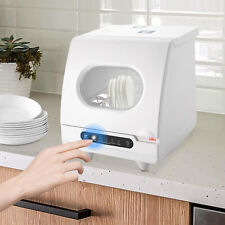 Mini Lavastoviglie 800W 5L Lavastoviglie Lavastoviglie da Tavolo Libera Installazione 5 Modalità