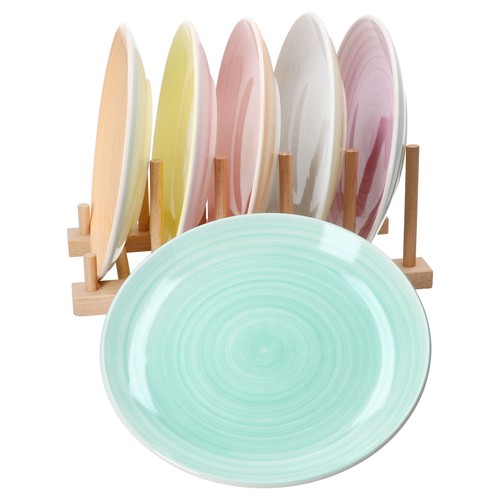 Pastello set piatti - pastello,