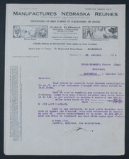 Fattura 1934 NEBRASKA ARMI