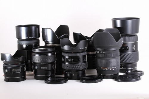 Set obiettivi minolta dt - set, 8
