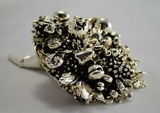 N5229 FAVOLOSA CORNUCOPIA IN ARGENTO LAMINATO 925 MATRIMONIO REGALO