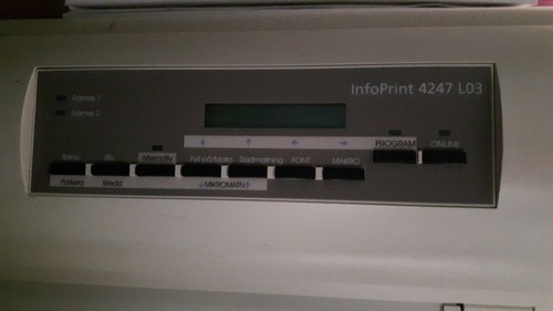 Stampante ibm 4247 l03 o - 4247-l03, w/o