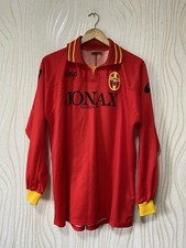 MESSINA 2002 2003 HOME FOOTBALL SHIRT MAGLIA CALCIO MANICA LUNGA ASICS tg L ROSSO M