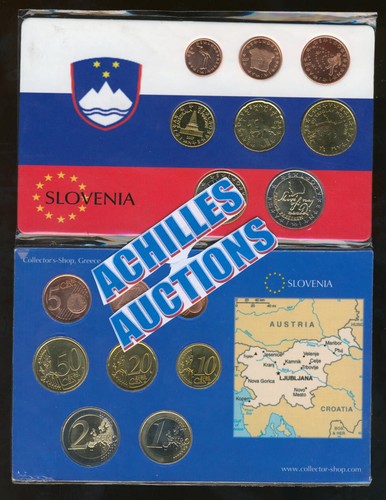Slovenia monete euro della - slovenia.,