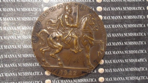 Medaglia bronzo centenario - medaglia,
