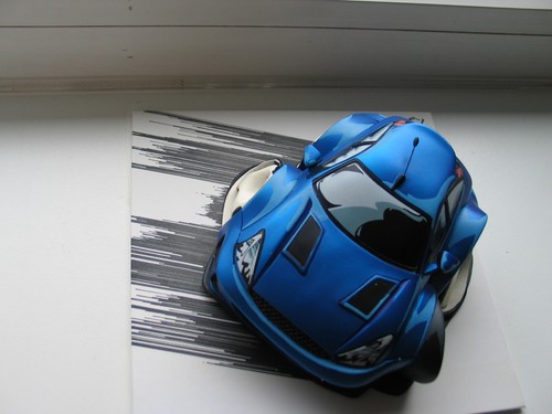 Ford focus stile - rs, cartone