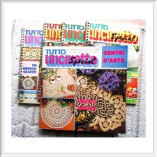 Riviste Filet Tutto Uncinetto Special Lavori Uncinetto Ricamo Creativo Crochet
