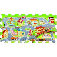 Città - Puzzle in schiuma