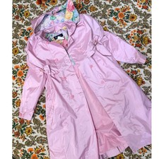 Impermeabile trench rosa
