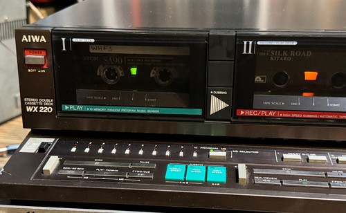 Aiwa 220 stereo doppia - wx-220,