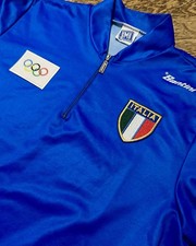 Maglia Ciclismo Santini Vintage Italia NOS Eroica Replica Olimpiadi ‘84 Tg. XL