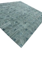 mano blu pavone/turchese