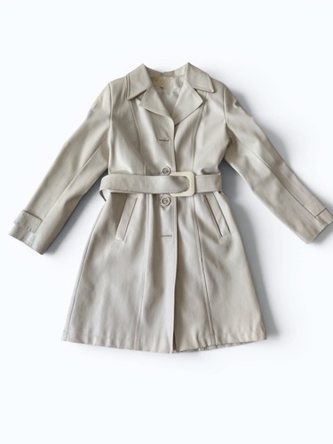 Trench cappotto ecopelle - , stile