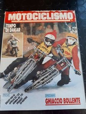 MOTOCICLISMO 1 GENNAIO 1990 TEMPO DI DAKAR DUCATI 900 SS APRILIA RX 125 HONDA...