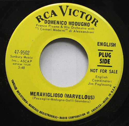 Pop promo domenico modugno - domenico,