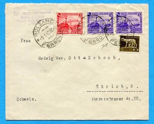 1940 cent ferrovie coppia - cent.ferrovie, c.50