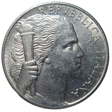 ITALY. 5 LIRE, 1949.