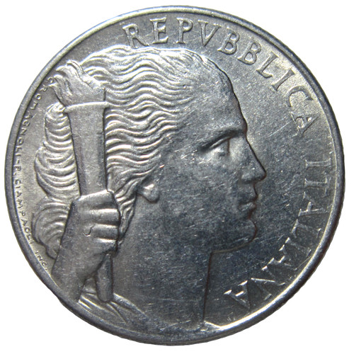 Italy lire 1949 - italy., lire,