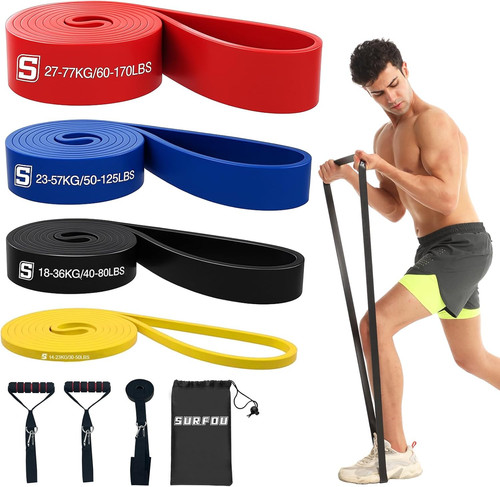 Elastici fitness set con - elastici,