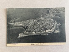 T) Cartolina formato piccolo Gallipoli Lecce 1921