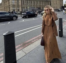 ZARA ABITO DONNA LUNGO CON