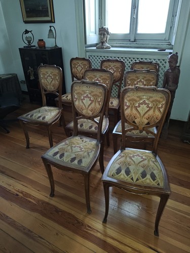 Raro set sedie - di, 8