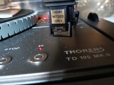 Thorens TD 105 MK II +Shure M75ED Type 2 - come nuovo con Testina e puntina