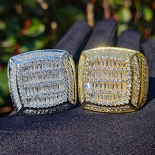 Anello quadrato creativo hip