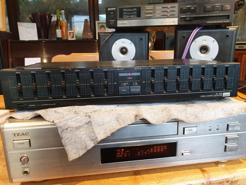 Equalizzatore grafico stereo