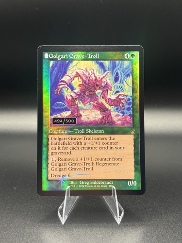 Mtg serializzato golgari - serializzato, lp