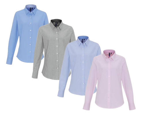 Camicia righe con maniche - camicia,