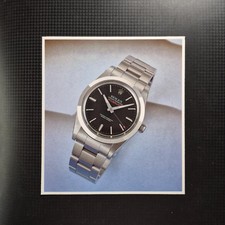 1989 Rolex Milgauss 1019 - Stampa da Magazine 18x20 Originale Vintage