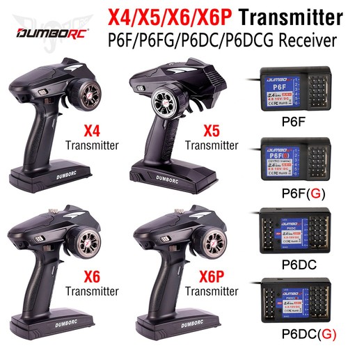 Dumborc x6p 6ch rc radio - x6p,