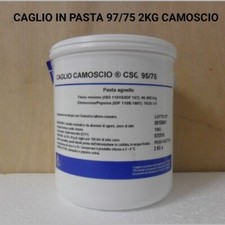 Caglio in pasta di camoscio � CSC 95/75 in pasta per formaggi latticini 2 Kg