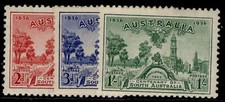 AUSTRALIA GVI SG161-163, 1936