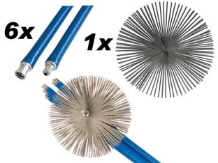 Kit spazzacamino aste da - spazzacamino,