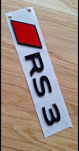 Originale audi rs3 scritta - originale,